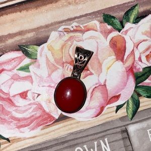 Silpada Sterling Silver Filigree Reversible Pendan